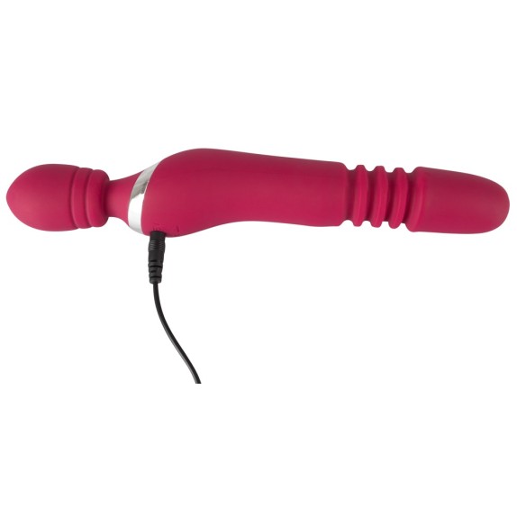 WAND RISCALDANTE SEX TOY CON MOVIMENTO A SPINTA RICARICABILE JAVIDA