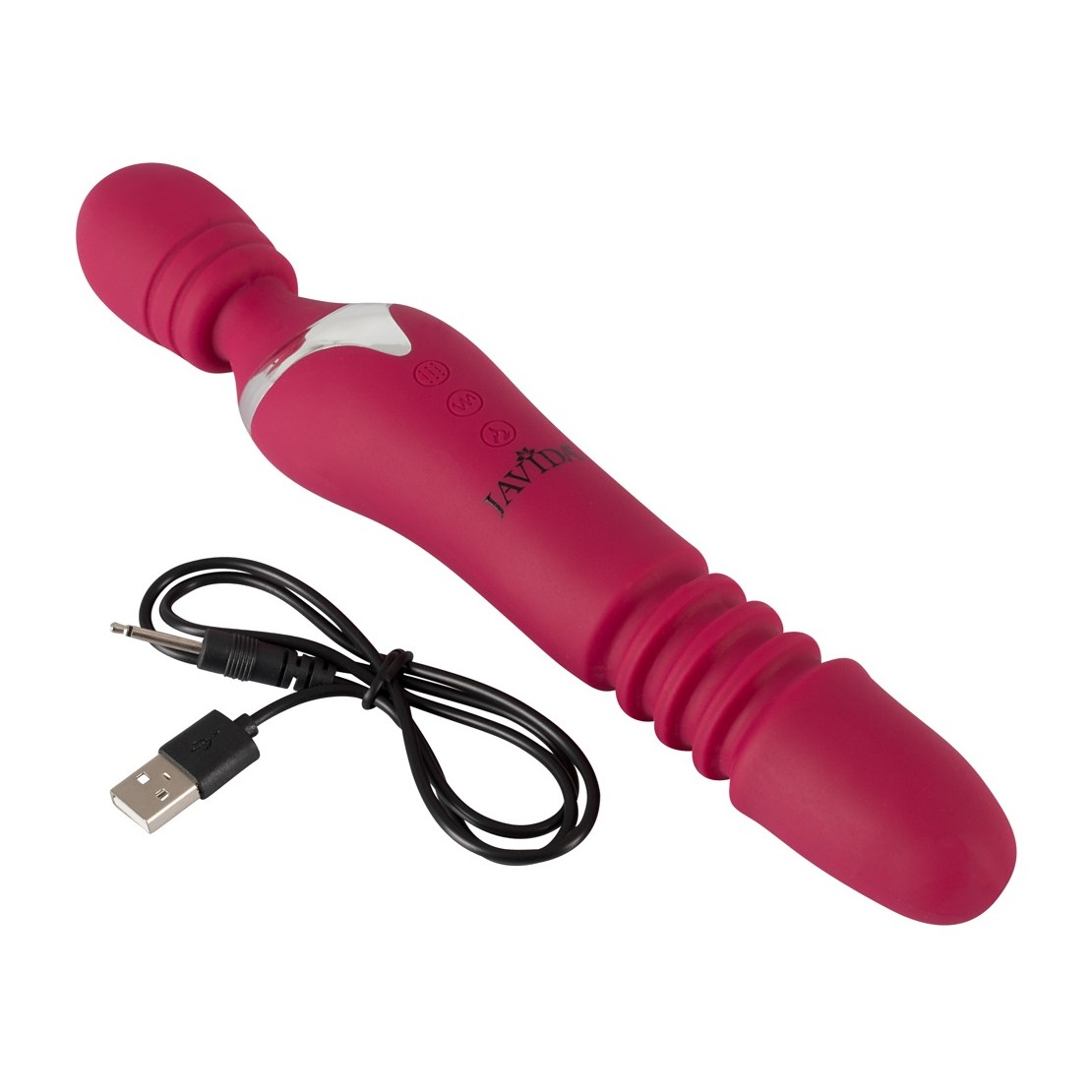WAND RISCALDANTE SEX TOY CON MOVIMENTO A SPINTA...