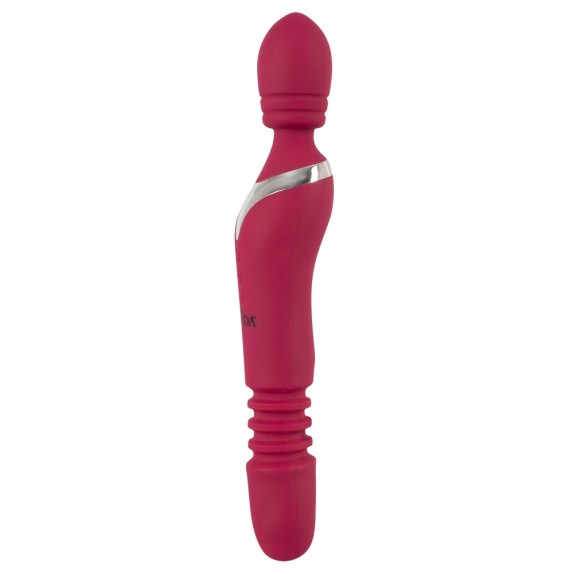 WAND RISCALDANTE SEX TOY CON MOVIMENTO A SPINTA RICARICABILE JAVIDA