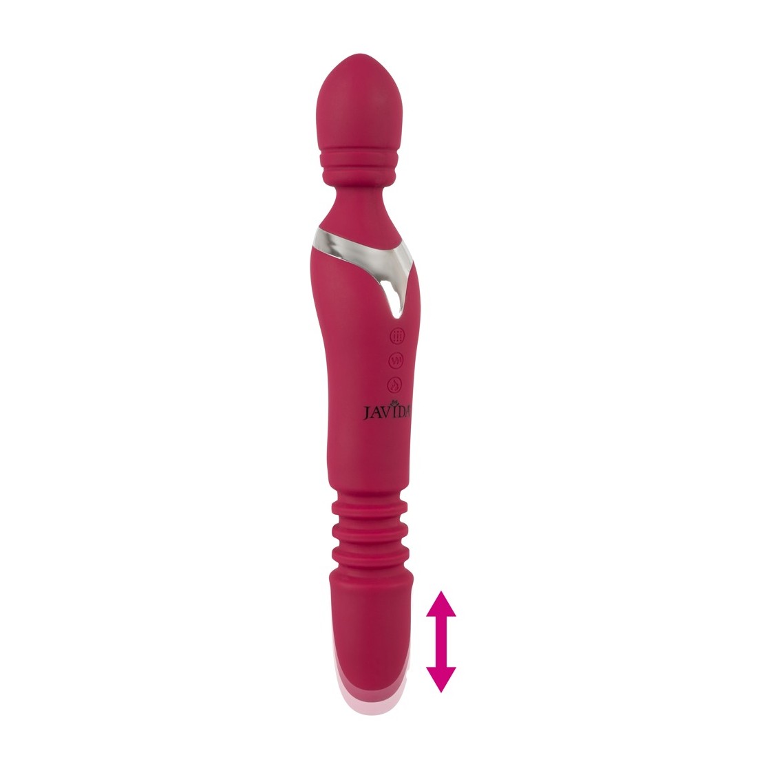 WAND RISCALDANTE SEX TOY CON MOVIMENTO A SPINTA...