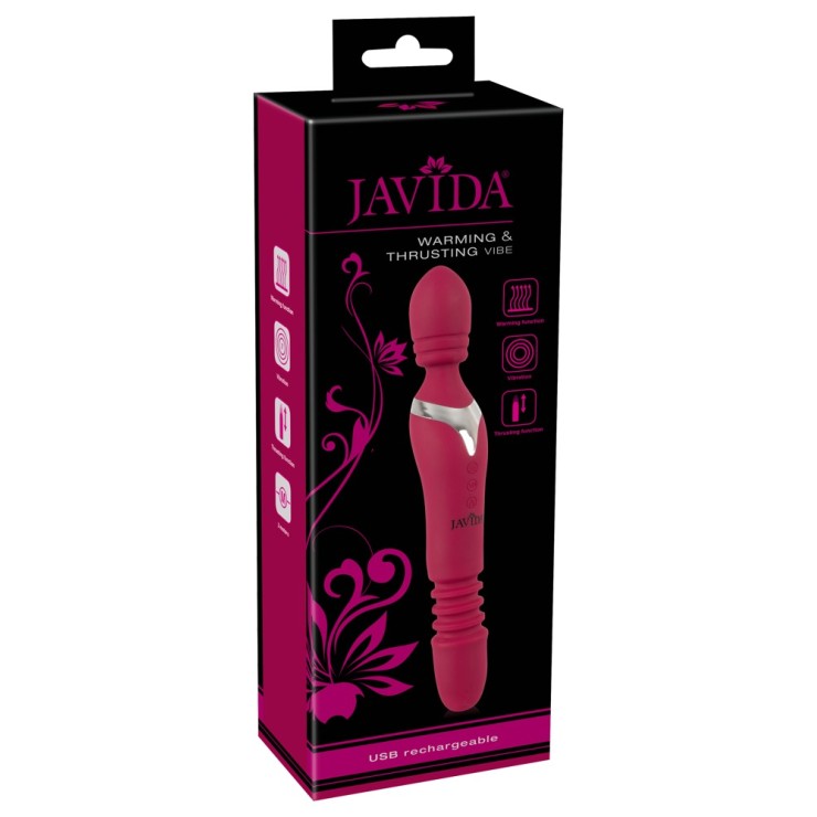 WAND RISCALDANTE SEX TOY CON MOVIMENTO A SPINTA...