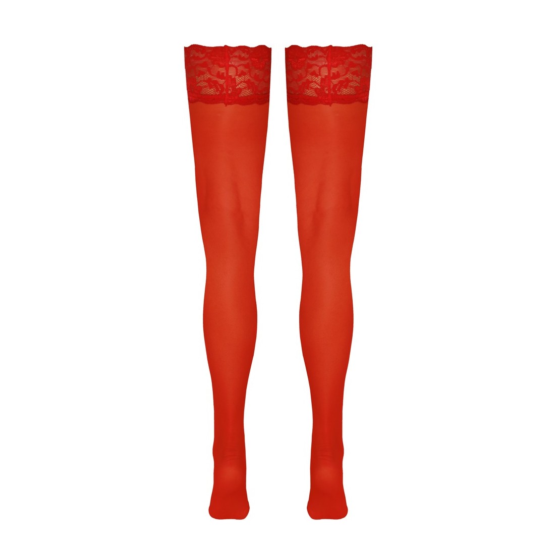 AUTOREGGENTE VELATA ROSSA SEXY PER DONNA CON...