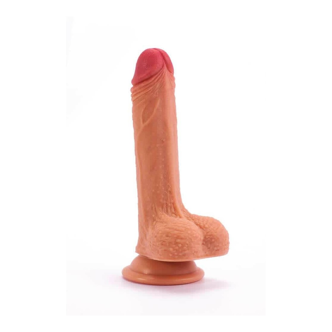 DILDO REALISTICO CON TESTICOLI DUAL DENSITY CM....