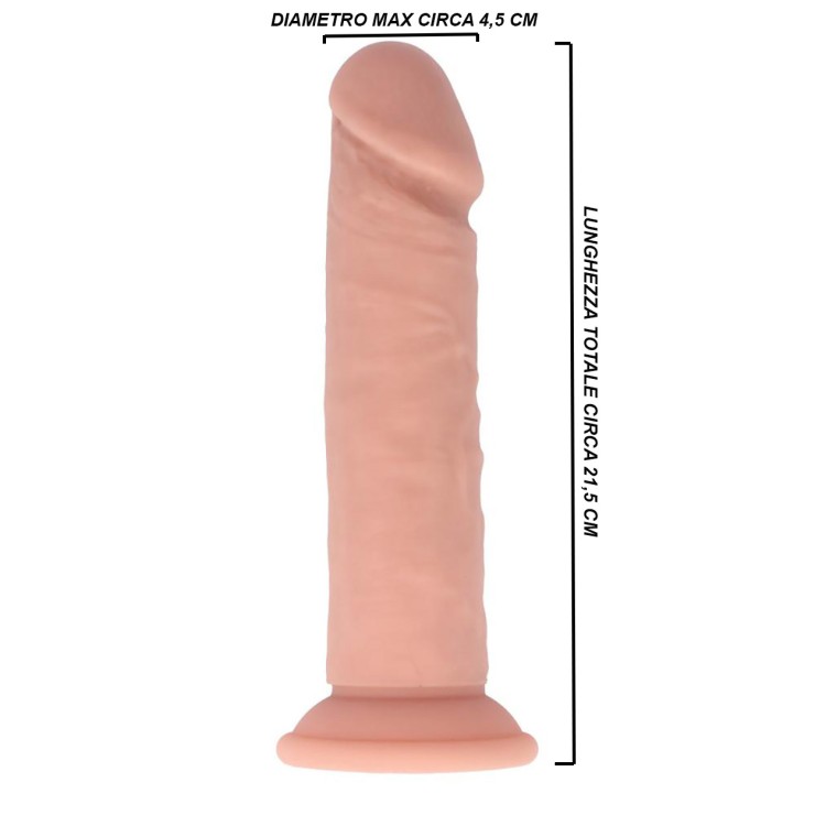 DILDO REALISTICO A DOPPIA DENSITA' SEX TOY IN SILICONE...