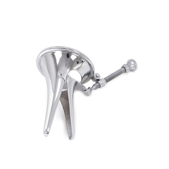 SPECULUM ANALE IN ACCIAIO SEX TOY CON APERTURA A VITE REGOLABILE KIOTOS