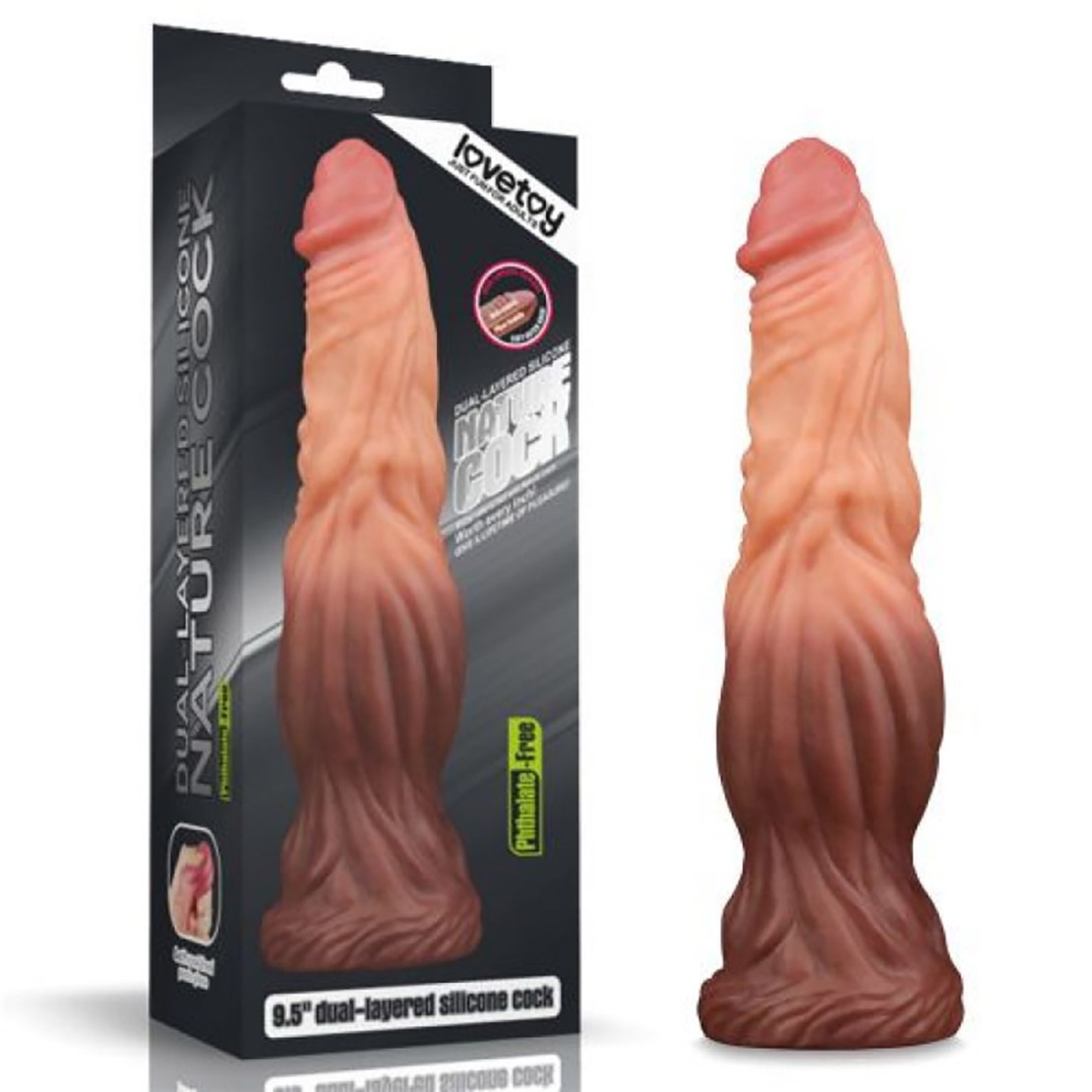 FALLO IN SILICONE A DOPPIA DENSITA' CON VENTOSA...