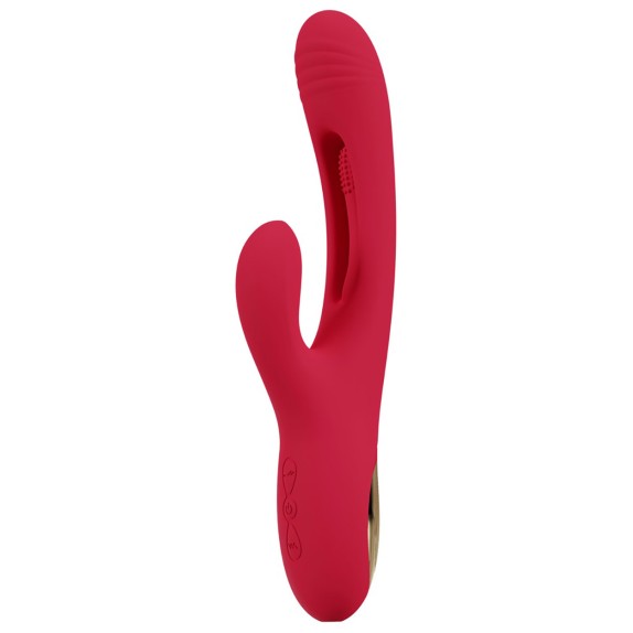 VIBRATORE RABBIT SEXY DONNA CON LINGUA INTERNA E VIBRAZIONE PER PUNTO G SWEET SMILE