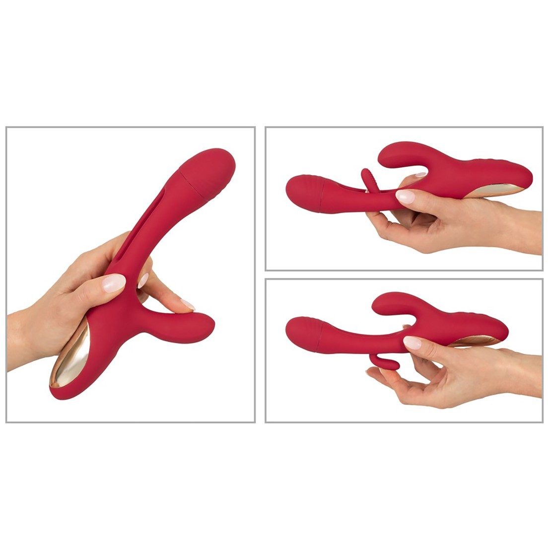 VIBRATORE RABBIT SEXY DONNA CON LINGUA INTERNA...