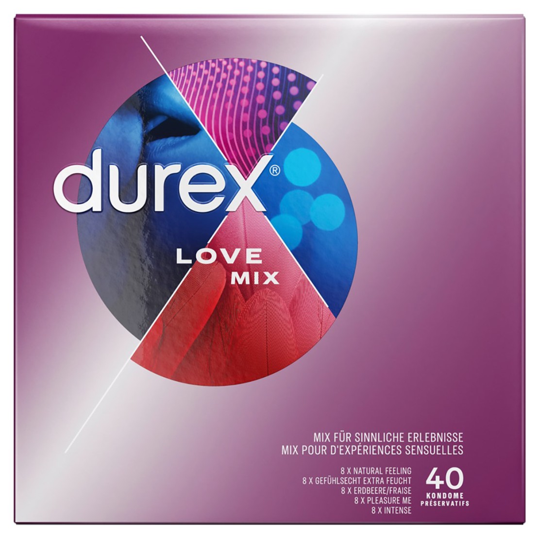 PROFILATTICI DUREX LOVE MIX DI PRESERVATIVI...