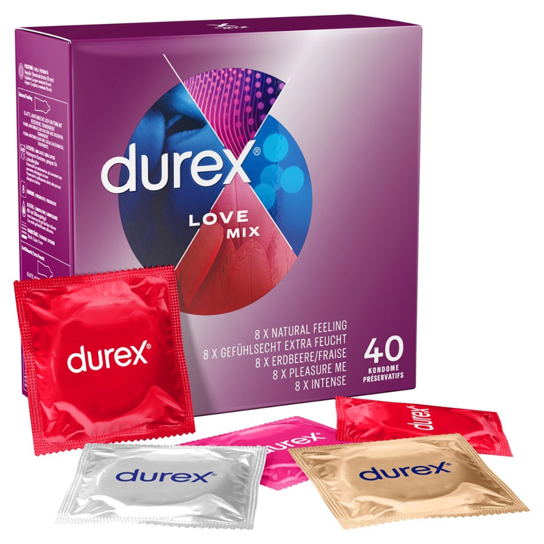 PROFILATTICI DUREX MIX DI PRESERVATIVI...