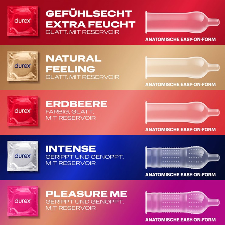 PROFILATTICI DUREX MIX DI PRESERVATIVI CONFEZIONE 40 PEZZI 2