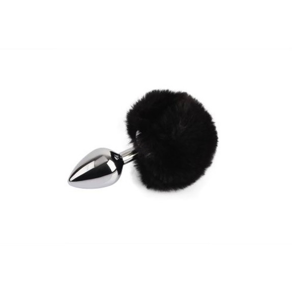 PLUG ANALE IN METALLO CON CODA DA CONIGLIO FUR TAIL BUTT PLUG