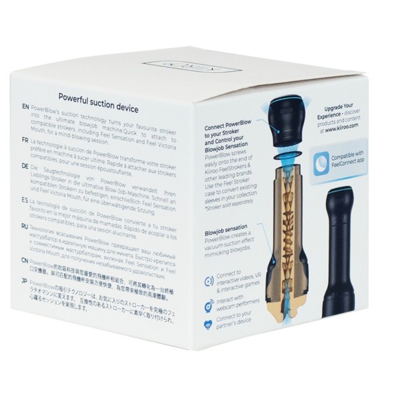 ACCESSORIO PER MASTURBATORI KIROO SEX TOY POWER BLOW CON ASPIRAZIONE