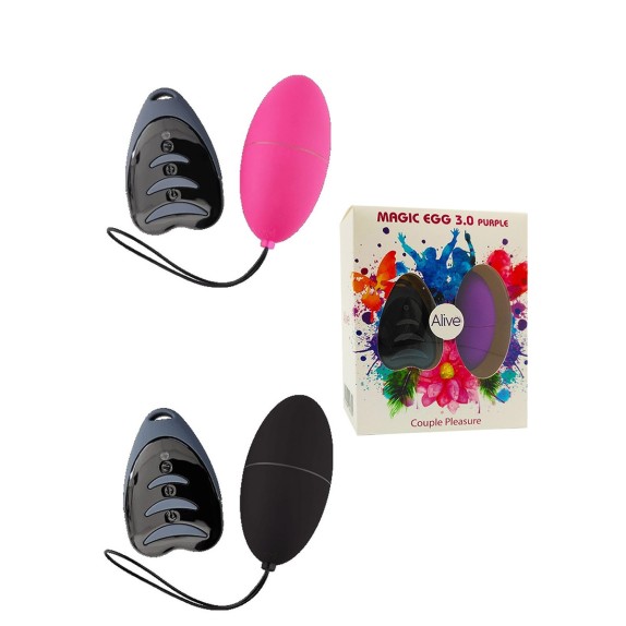 OVETTO VIBRANTE VAGINALE CON TELECOMANDO WIRELESS A BATTERIA SEX TOY MAGIC EGG 3.0
