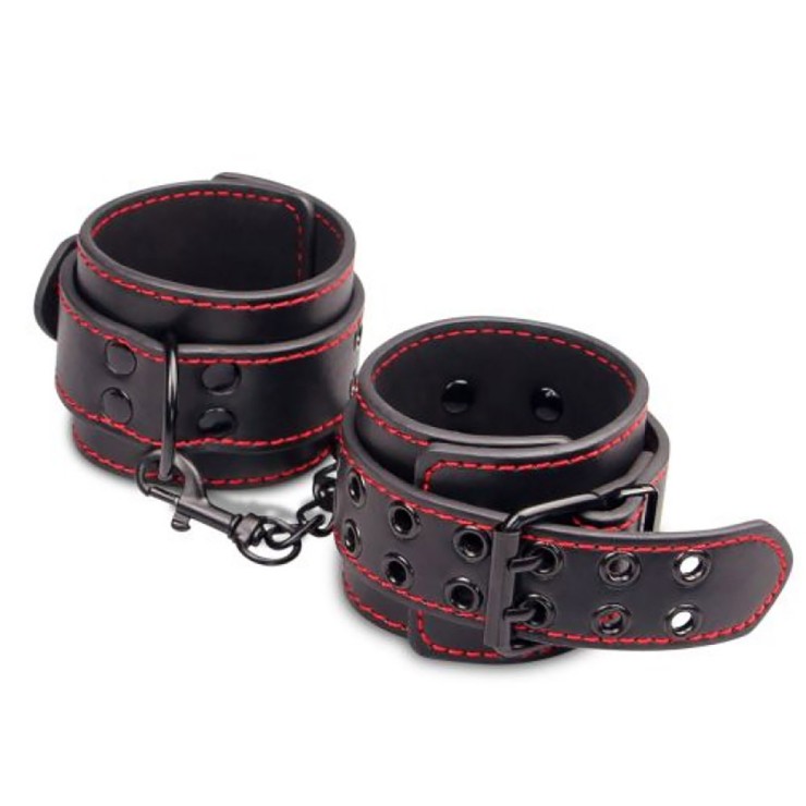 MANETTE SEXY IN ECOPELLE CON FIBBIA NERE CON DETTAGLI... 2