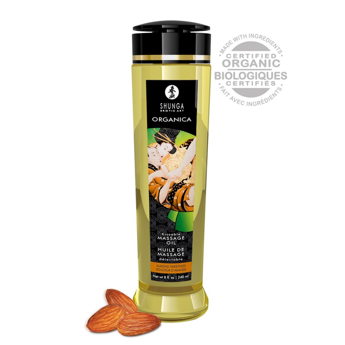 SHUNGA OLIO DA MASSAGGIO ORGANICO IN 4 VERSIONI...
