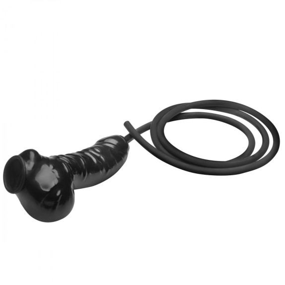 GUAINA CON CANNULA PER PISSING SEX TOY IN LATEX PER GIOCHI BDSM