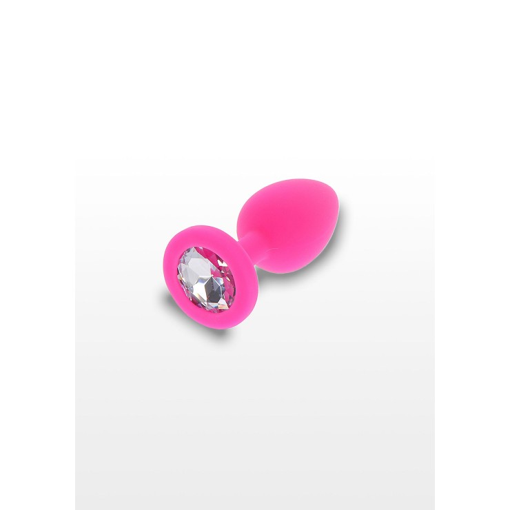 PLUG ANALE IN SILICONE CON GIOIELLO SEX TOY VARIE MISURE... 2