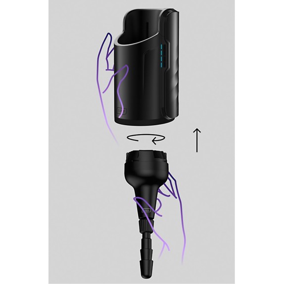 ADATTATORE PER DILDO VAC-U-LOCK PER MASTURBATORE KEON KIIROO
