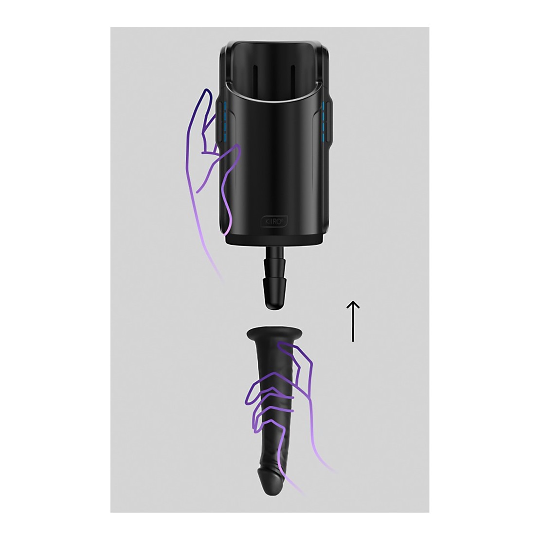 ADATTATORE PER DILDO VAC-U-LOCK PER...