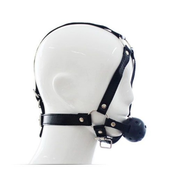 copy of HARNESS SEXY PER IL VISO CON BALL GAG MORSO REGOLABILE
