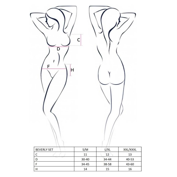 copy of COMPLETO INTIMO SEXY APERTO CON REGGIZALZE BEVERLY SET