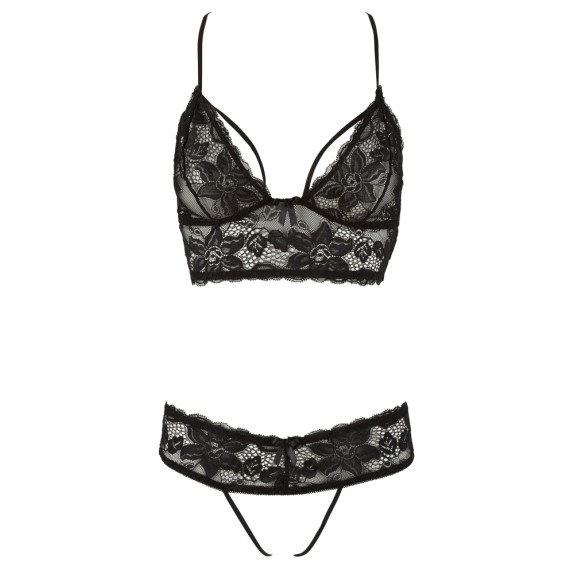 COMPLETO INTIMO SEXY PER DONNA CON APERTURE BRALETTE