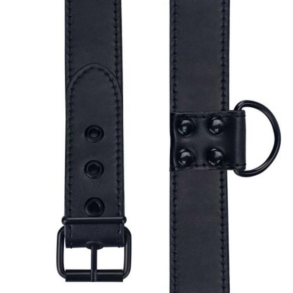 COLLARE SEXY CON GUINZAGLIO IN ECOPELLE REGOLABILE BONDAGE FETISH