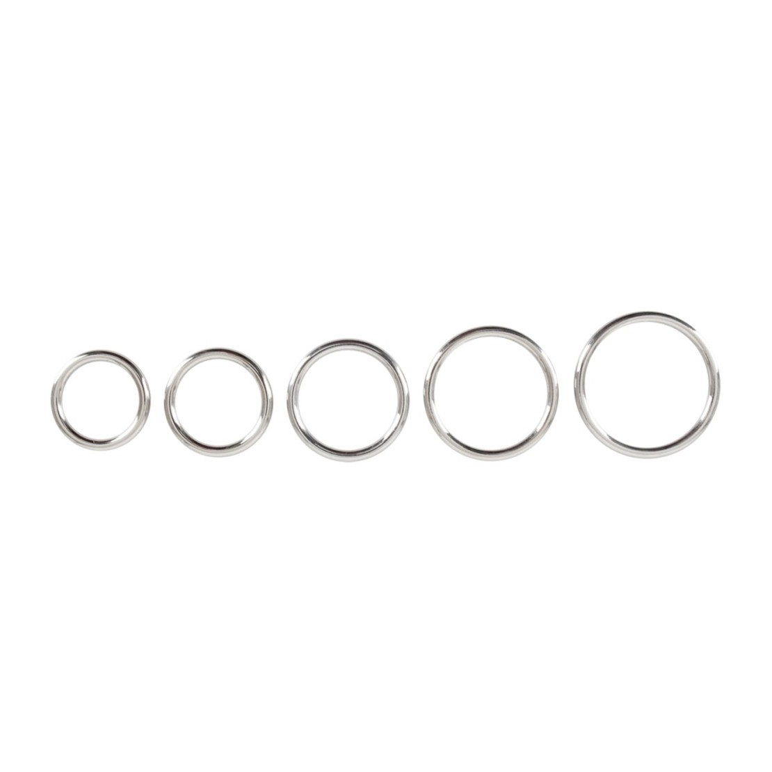 ANELLI COCK RING PER PENE IN METALLO SET 5...