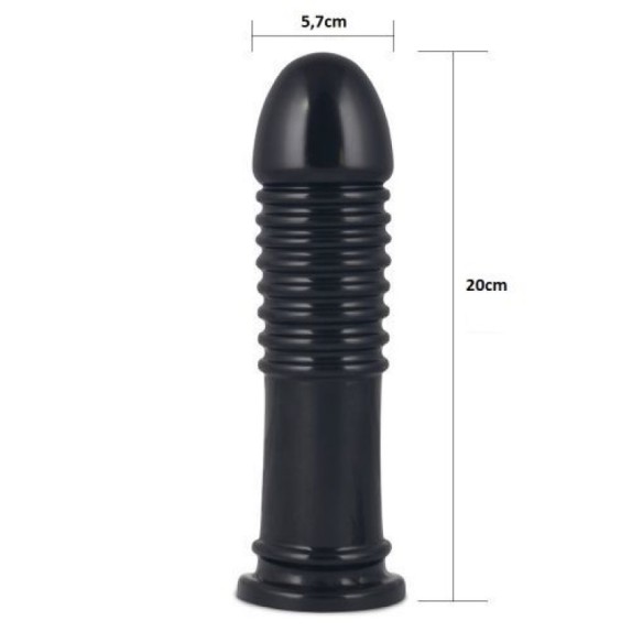 copy of TAPPO ANALE DI GRANDI DIMENSIONI CON RILIEVI CIRCOLARI IN PVC ANAL BUMPER