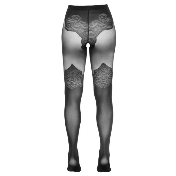 COLLANT APERTI VELATI CON EFFETTO SLIP E CALZA ANCHE TAGLIA GRANDE COTTELLI