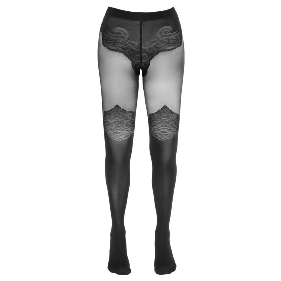 COLLANT APERTI VELATI CON EFFETTO SLIP E CALZA ANCHE TAGLIA GRANDE COTTELLI