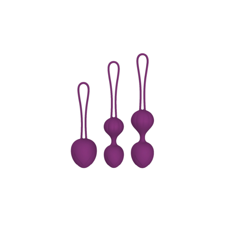 KIT 3 PEZZI PALLINE VAGINALI PRIVATE PLEASURE IN SILICONE... 2