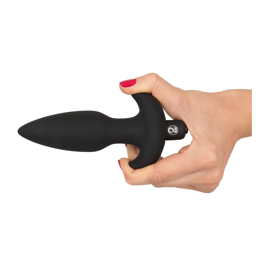 TAPPO ANALE VIBRANTE IN SILICONE MEDIUM A BATTERIE