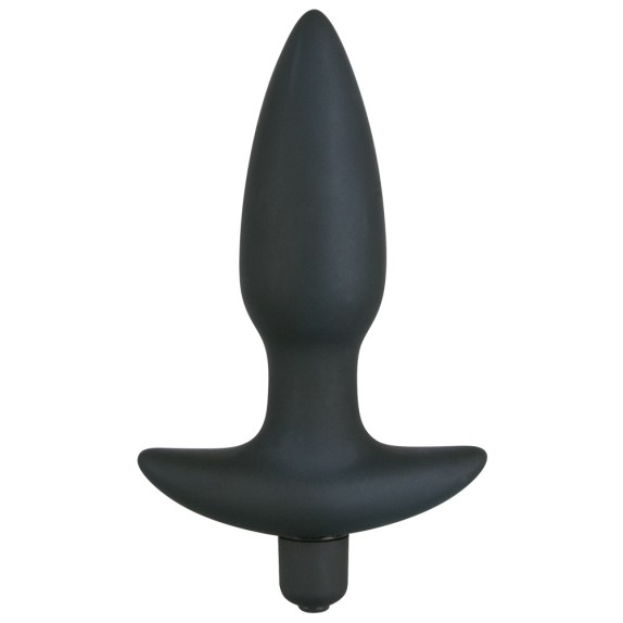 TAPPO ANALE VIBRANTE IN SILICONE MEDIUM A BATTERIE