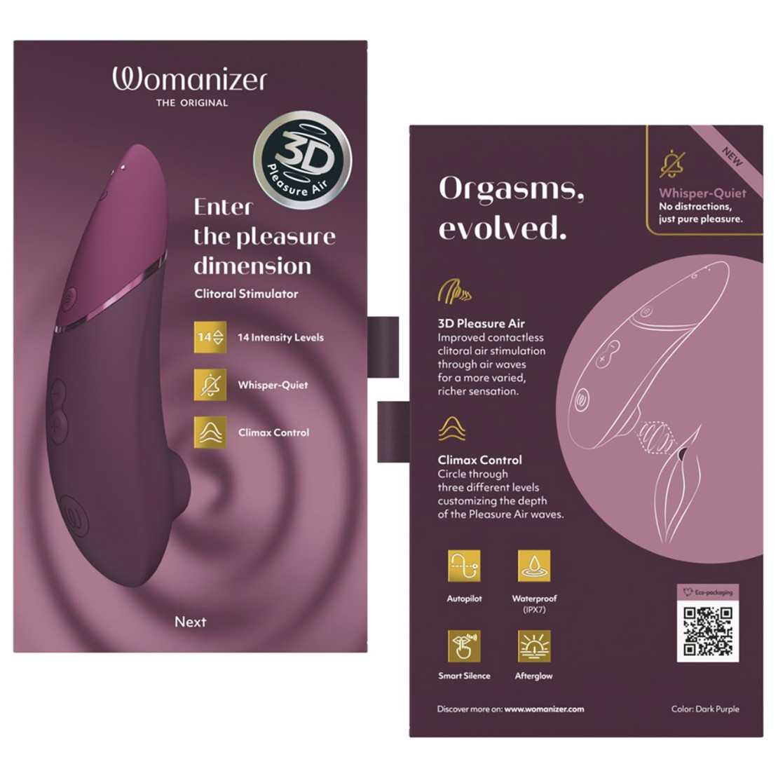 WOMANIZER NEXT SUCCHIA CLITORIDE DI ULTIMA...