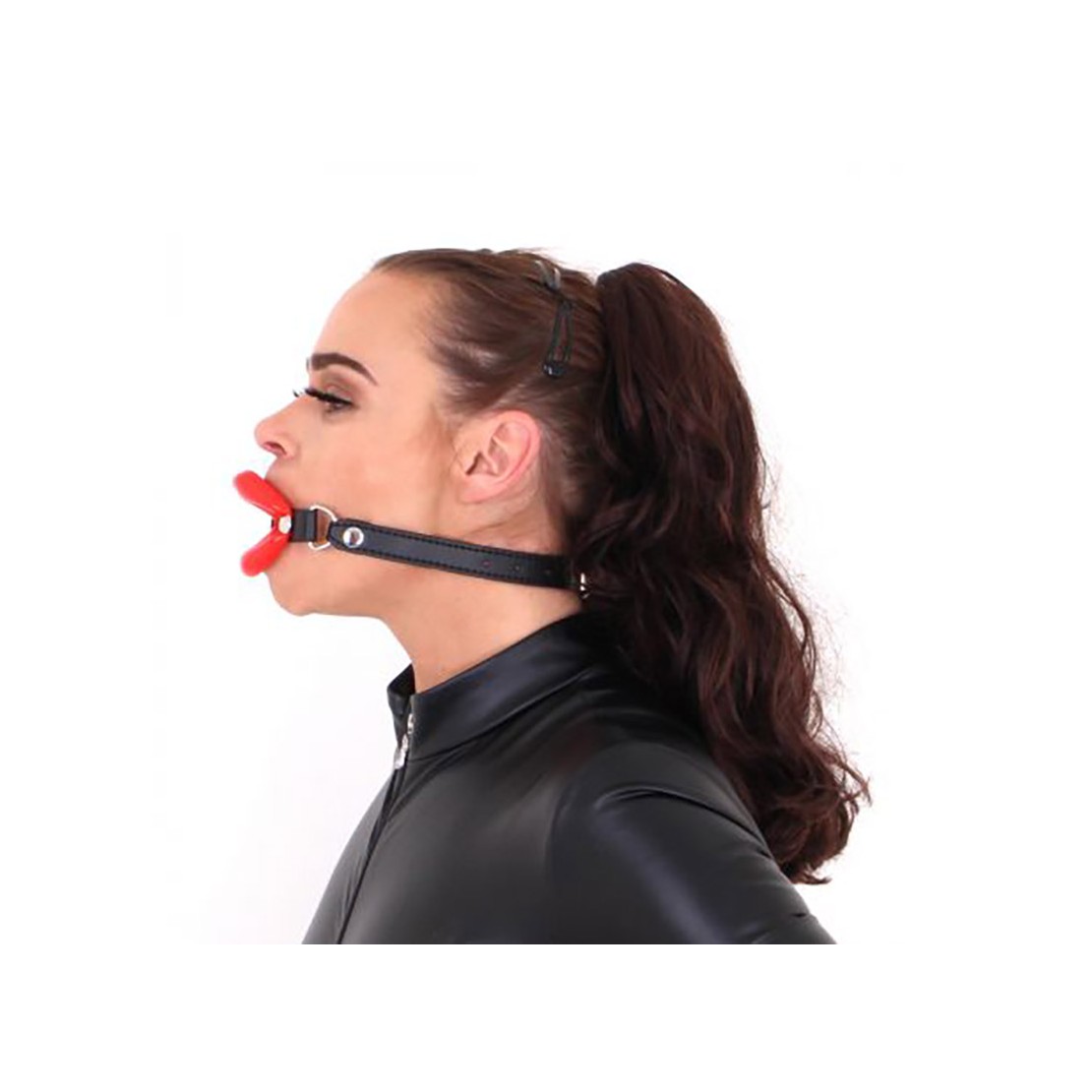 MORSO-GAG A FORMA DI BOCCA DIAMETRO 8 CM CON...