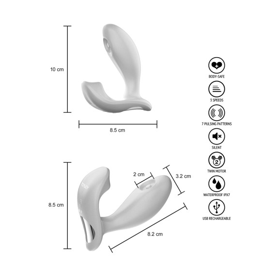 SEX TOY PER LA STIMOLAZIONE DEL PUNTO G VIBRANTE PIU PULSAZIONE