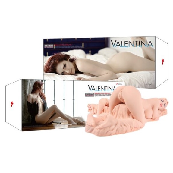 BAMBOLA REALISTICA VAGINA ANO E BOCCA SEX TOY PER UOMO VALENTINA