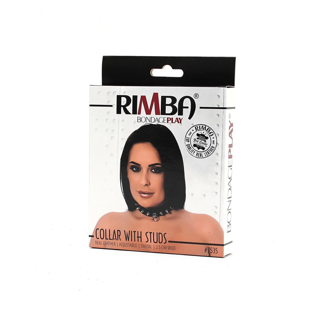 COLLARE FETISH SEXY PELLE NERO DONNA CON...