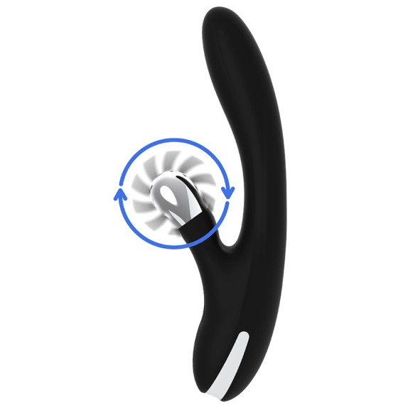 RABBIT STIMOLATORE CLITORIDEO E DEL PUNTO G VIBRANTE E OSCILLANTE GRIMM