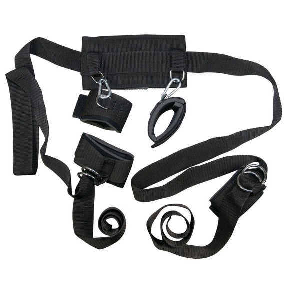 SET SADOMASO CON COLLARE MANETTE E CAVIGLIERE SEXY