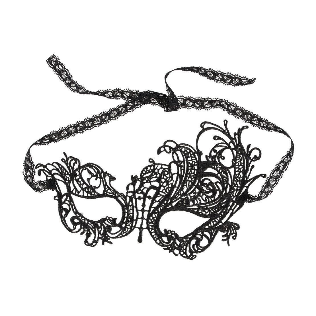 MASCHERA SEXY PER OCCHI RICAMATA A FARFALLA...