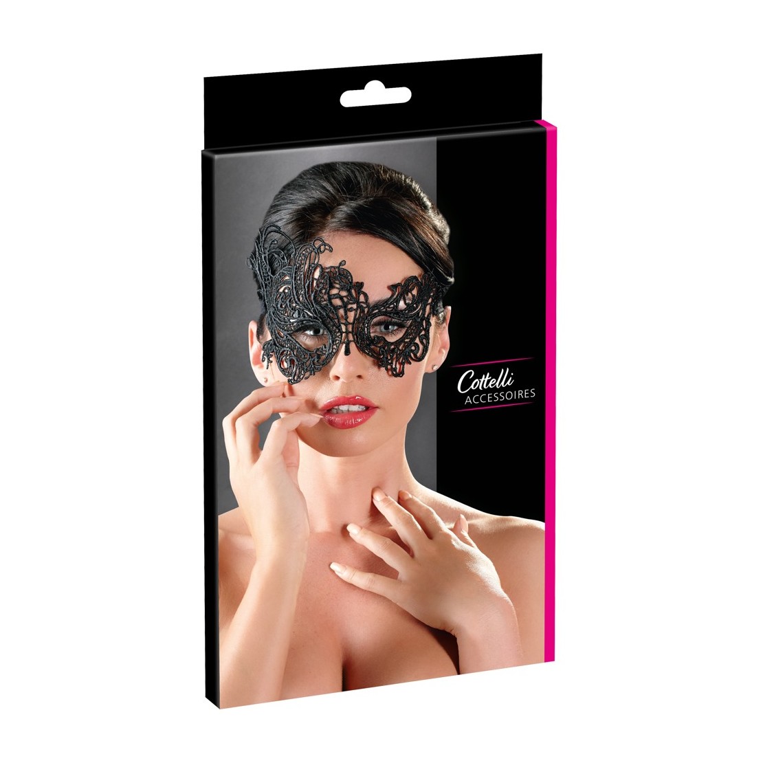 MASCHERA PER OCCHI RICAMATA A FARFALLA
