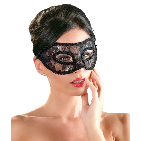 MASCHERA PER GLI OCCHI ABBELLITA IN PIZZO