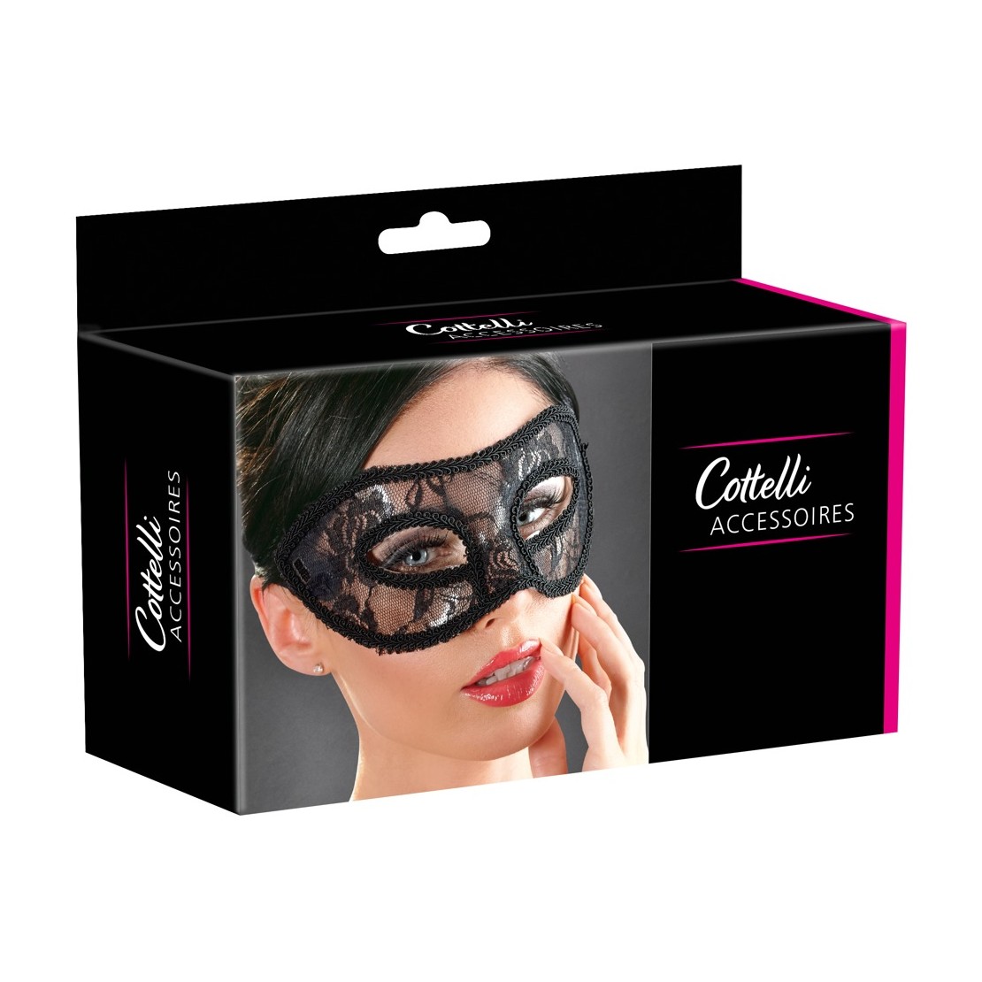 MASCHERA PER GLI OCCHI ABBELLITA IN PIZZO