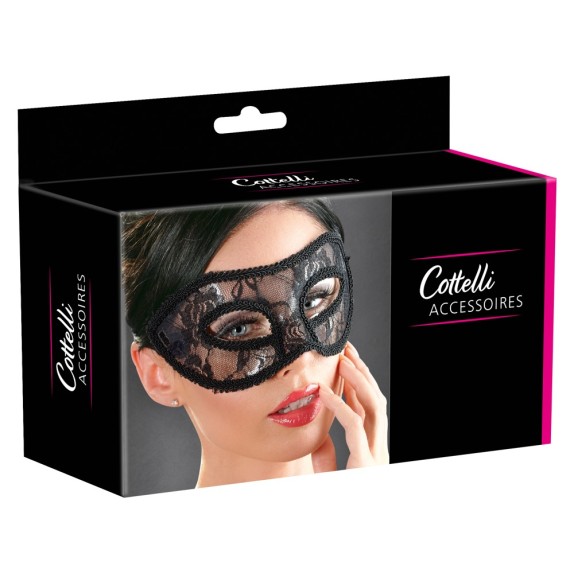 MASCHERA PER GLI OCCHI ABBELLITA IN PIZZO