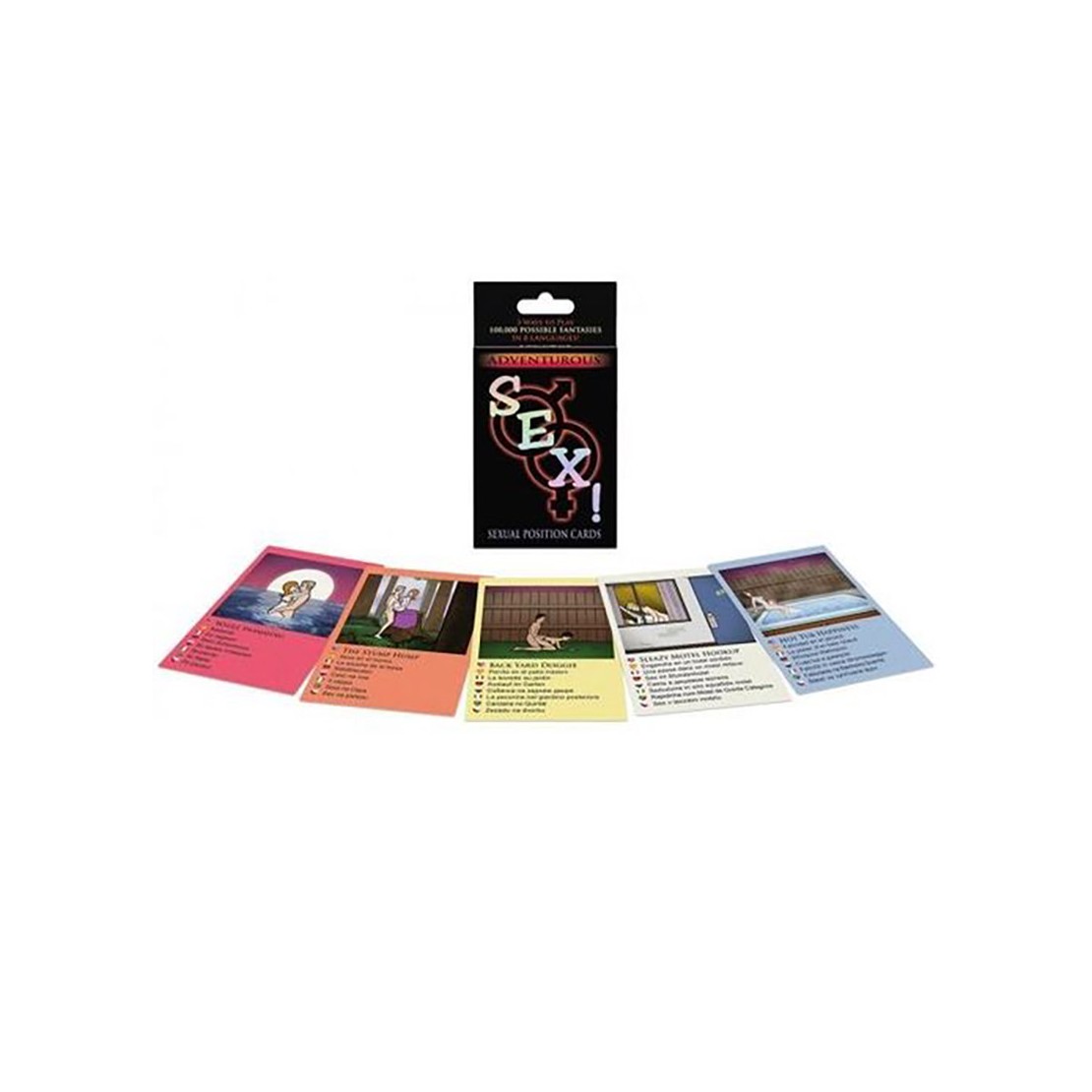 GIOCO DI CARTE SEXY PER COPPIE CON POSIZIONI...