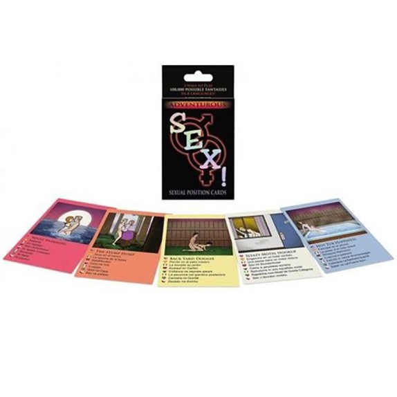 GIOCO DI CARTE SEXY PER COPPIE CON POSIZIONI DEL KAMASUTRA AVVENTUROSE KHEPER GAMES