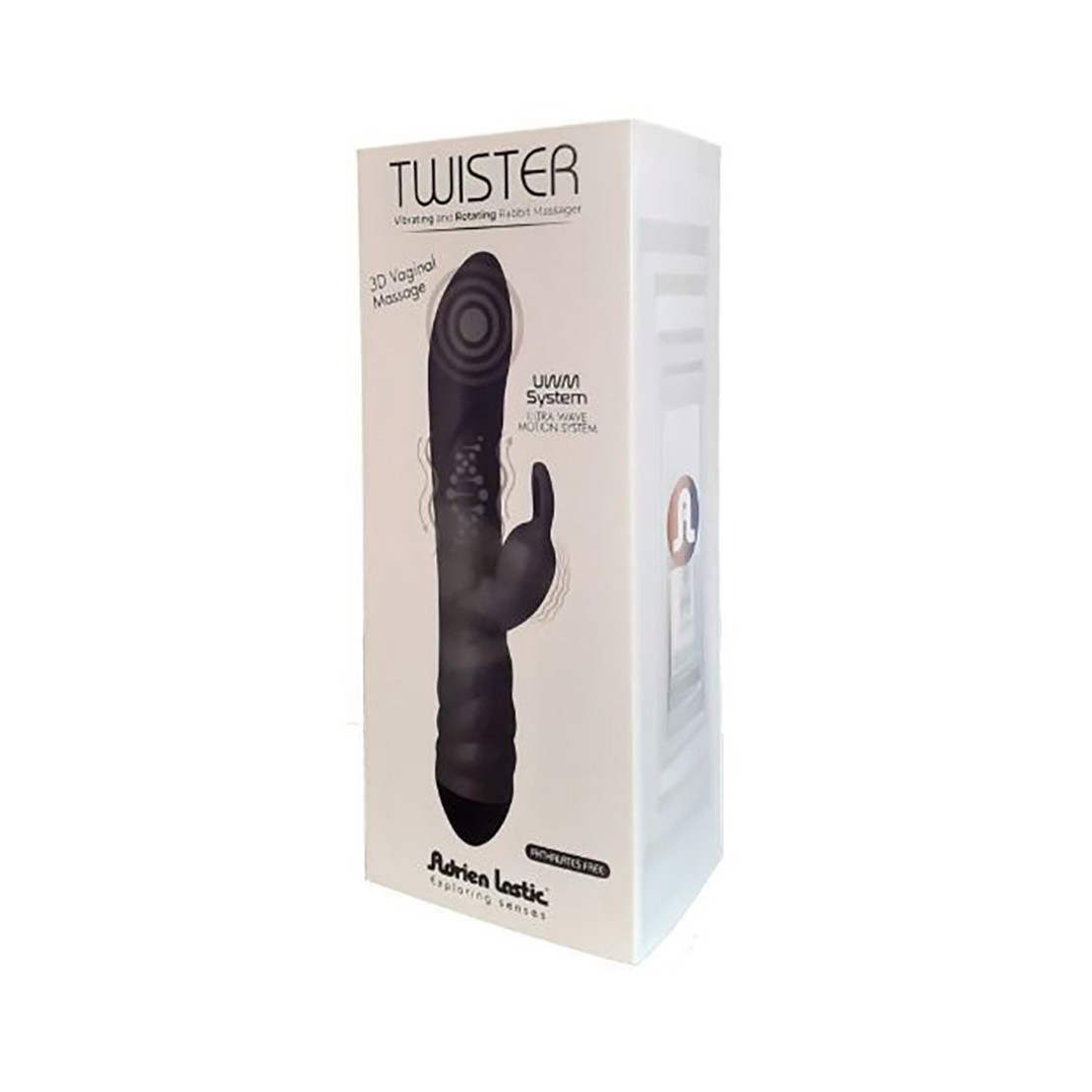 RABBIT TWISTER SEX TOY CON VIBRAZIONE E PERLE...